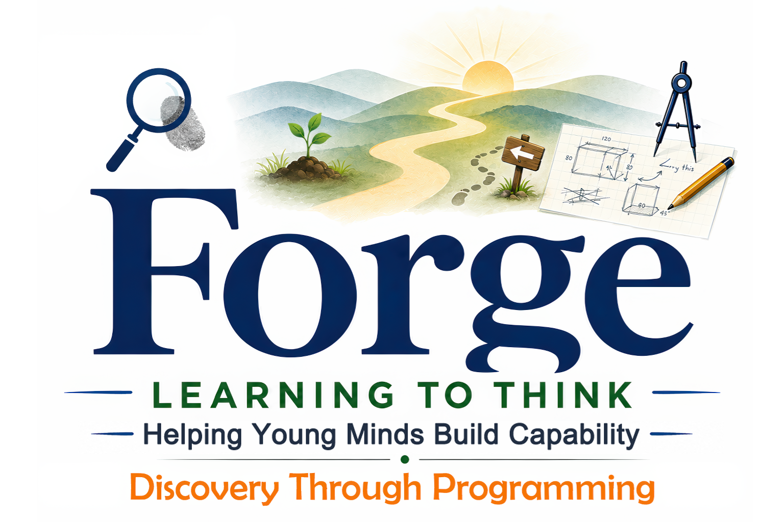 Forge — Learning to Think. Helping Young Minds Build Capability. Discovery Through Programming.